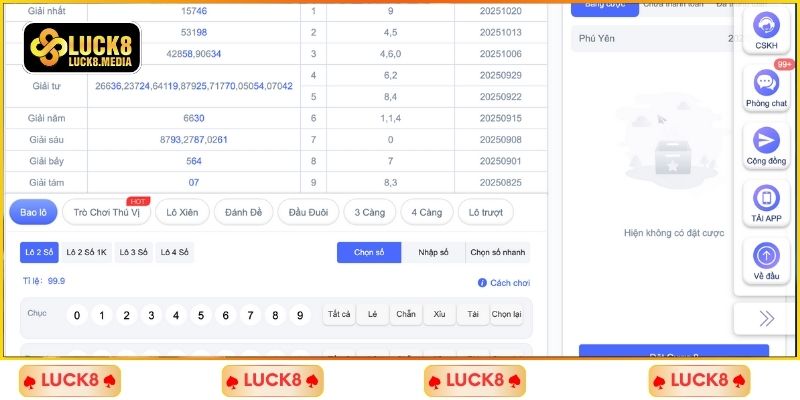 4 lưu ý khi sử dụng dàn 50 số đánh quanh năm